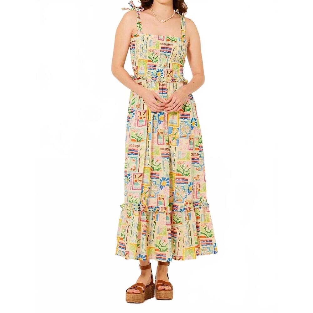 NEW BILA77 linda flora dress in california